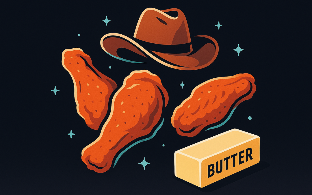 cowboy butter chicken wings recipe
