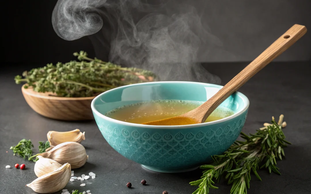 what does bone broth taste like