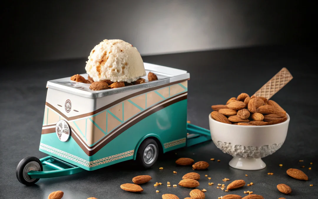 toasted almond ice cream